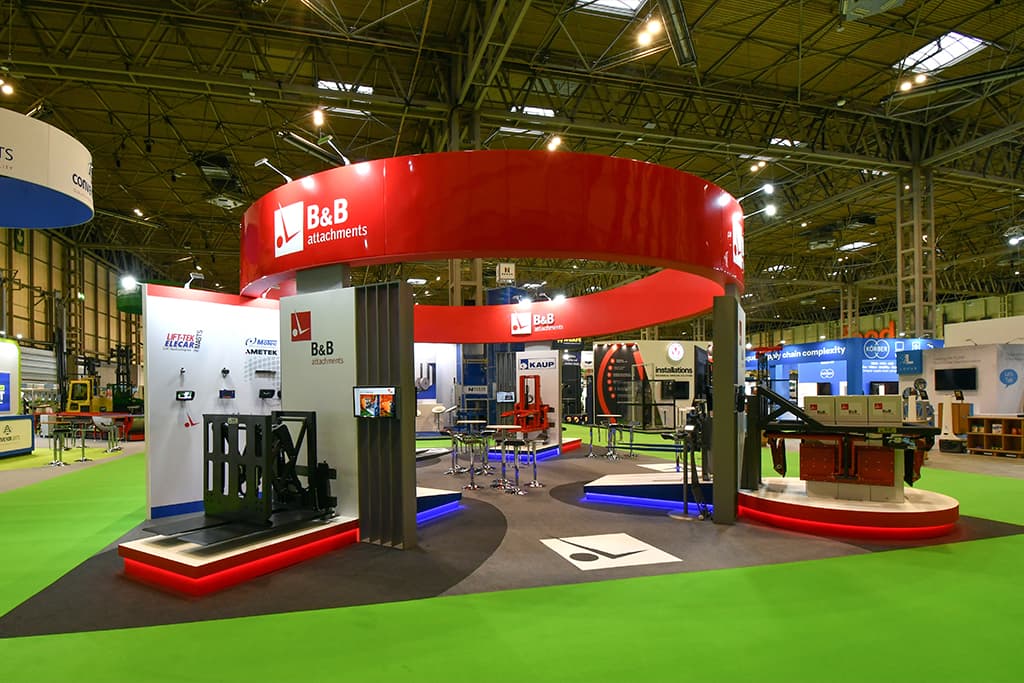 BB exhibition stand by T2 Display