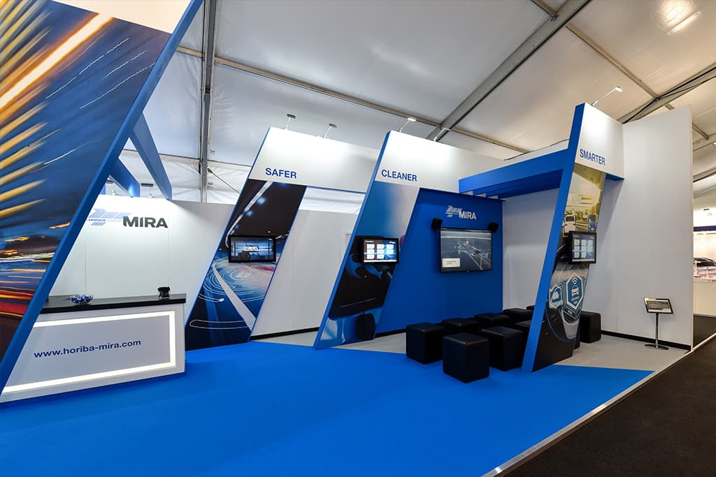 Horiba Mira exhibition stand