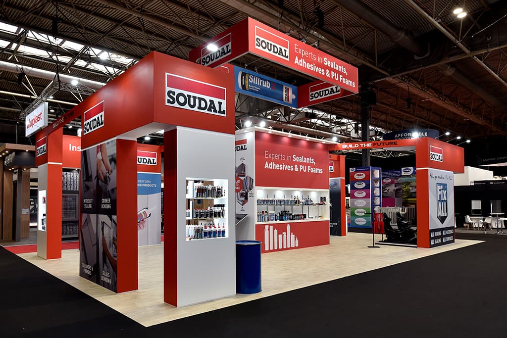 Soudal exhibition stand