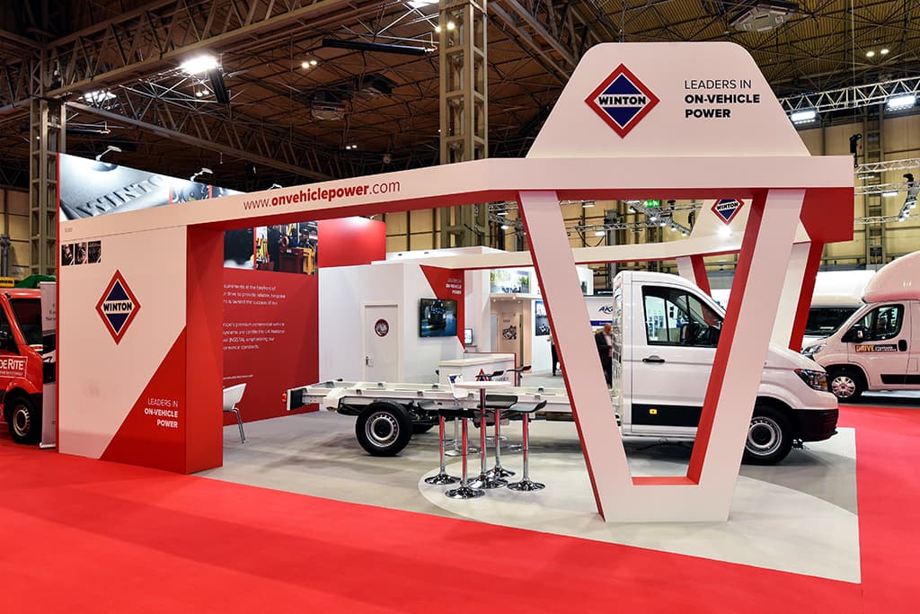 Winton exhibition stand by T2 Display